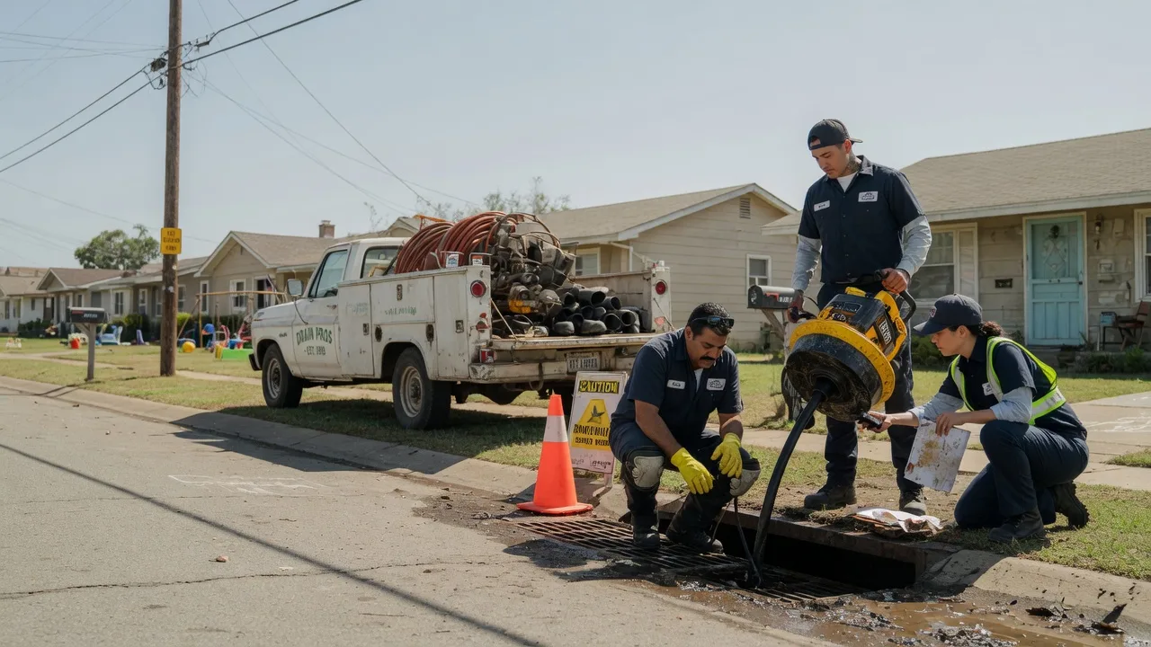 Drain Cleaning in Tilden, TX near me